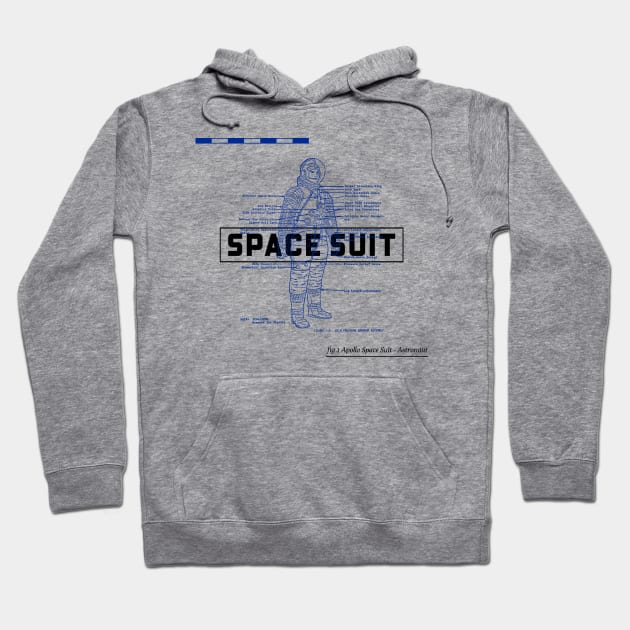 Space Suit Explained ! Hoodie by ForEngineer